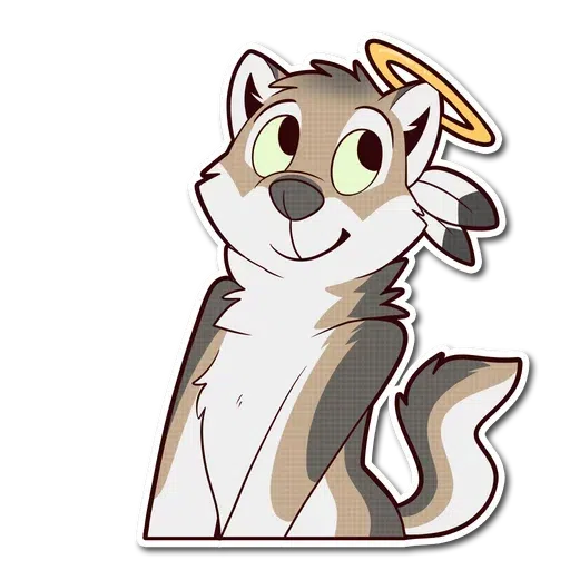 Greiy wollf - Sticker 23