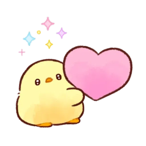 soft and cute chick 19 - Sticker 22