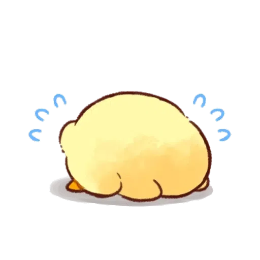 soft and cute chick 19 - Sticker 25
