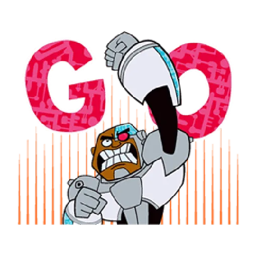 Titans Go - Sticker 15