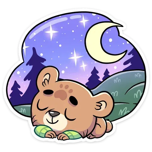 Cute Bear - Sticker 22