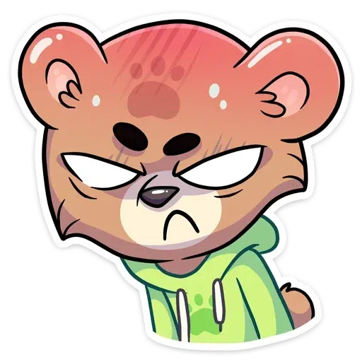 Cute Bear - Sticker 28