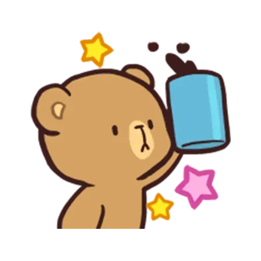 Milk Mocha Emoji - Sticker 21