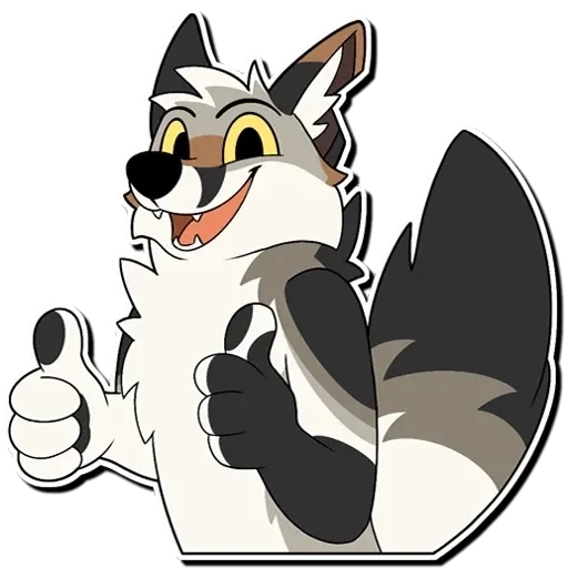 Lobinho 1 - Sticker 24