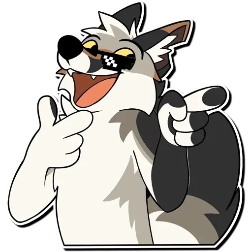 Lobinho 1 - Sticker 23