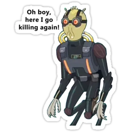 Rick & Morty 3 - Sticker 21