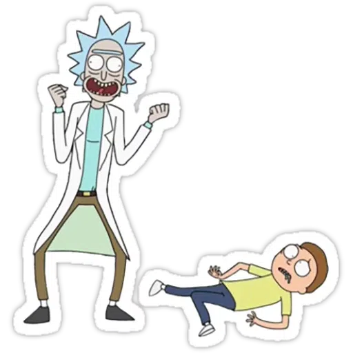 Rick & Morty 3 - Sticker 28