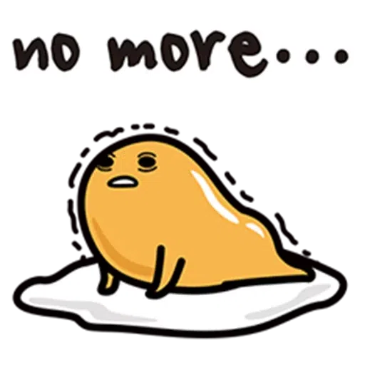 Gudetama - Sticker 21