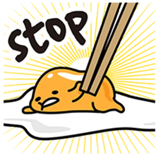 Gudetama - Sticker 28