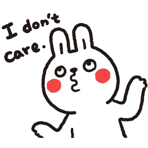 懶散兔與啾先生的OS人生7.2 - Sticker 12