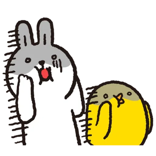懶散兔與啾先生的OS人生7.2 - Sticker 19