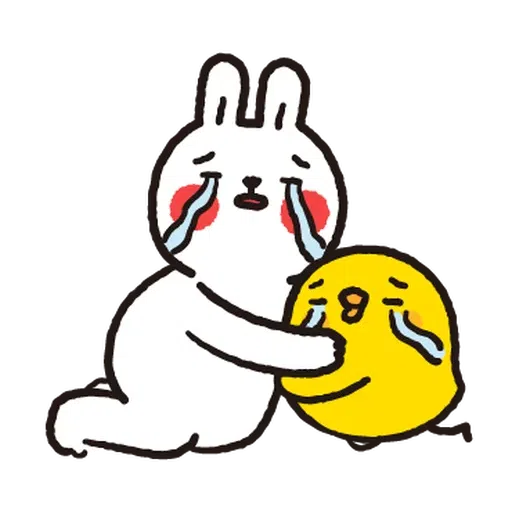 懶散兔與啾先生的OS人生7.2 - Sticker 20