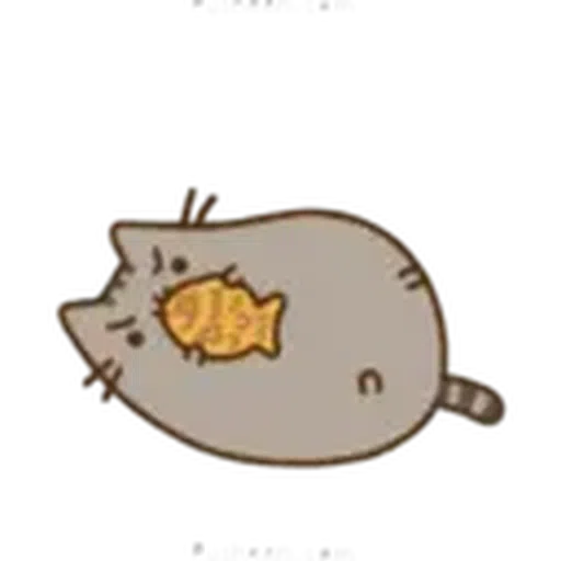 Pusheen Eating Pack - Sticker 28