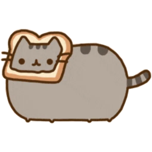 Pusheen Eating Pack - Sticker 19