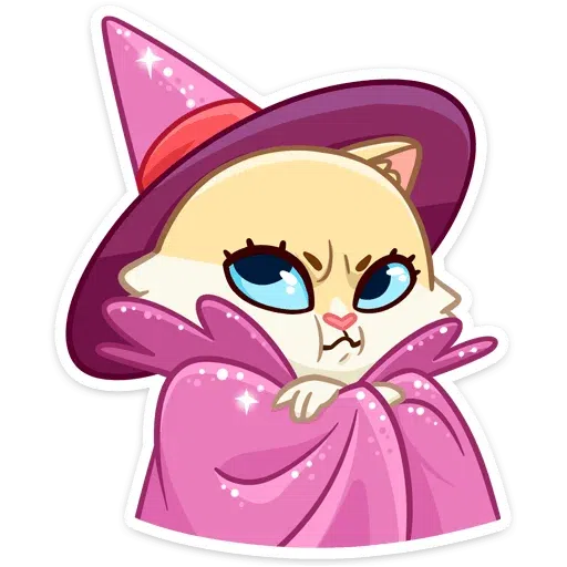 Виолетта котя - Sticker 19