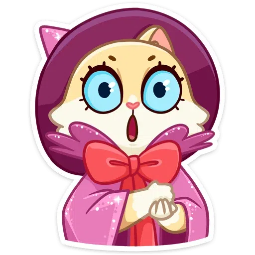 Виолетта котя - Sticker 17