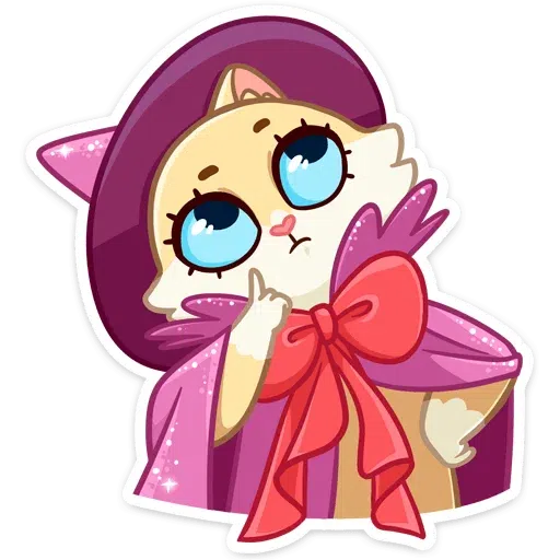 Виолетта котя - Sticker 26