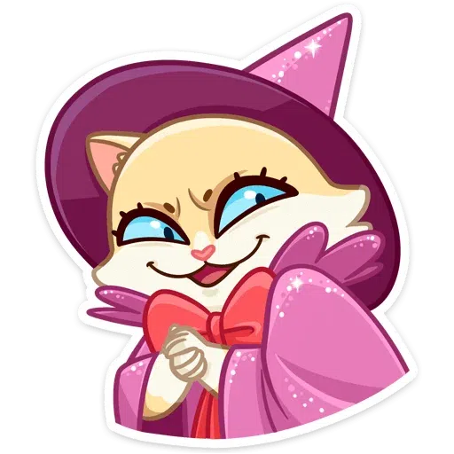 Виолетта котя - Sticker 20