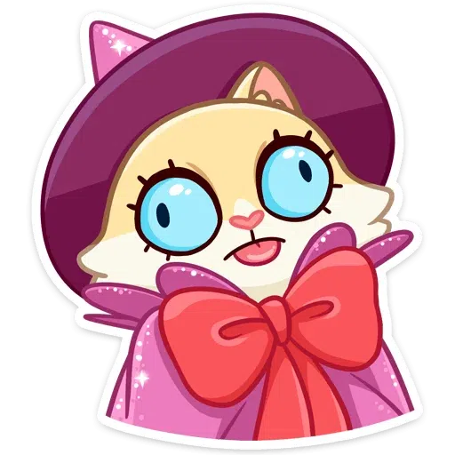 Виолетта котя - Sticker 9