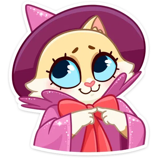 Виолетта котя - Sticker 12