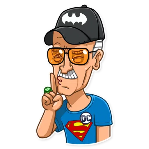 Stan Lee - Sticker 11
