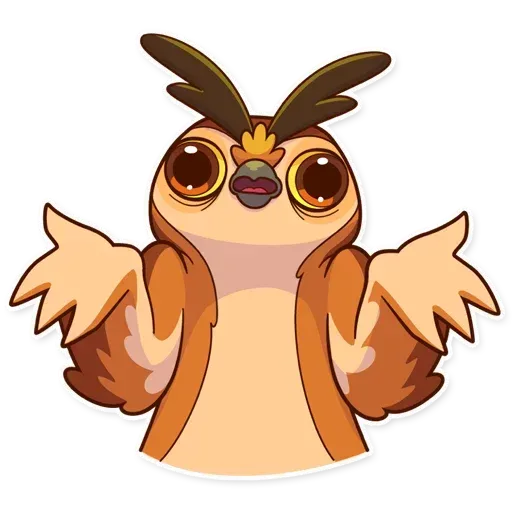 Owl - Sticker 19
