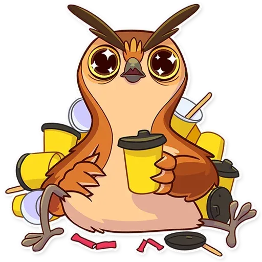 Owl - Sticker 14