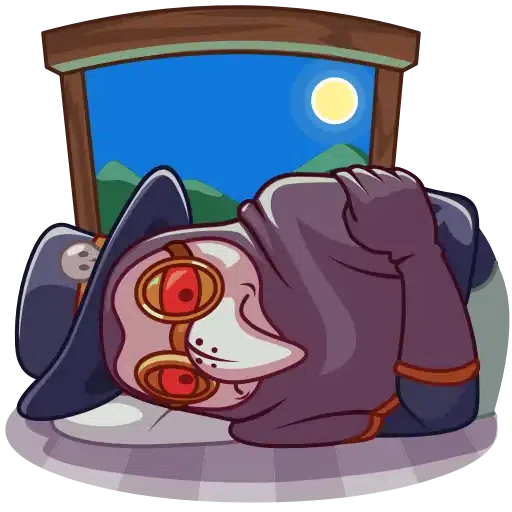 Plague Doctor Hawk - Sticker 11