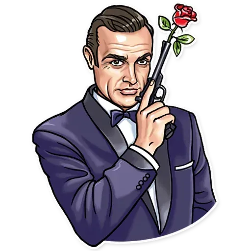 James Bond - Sticker 9