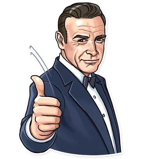 James Bond Whatsapp Stickers Stickers Cloud