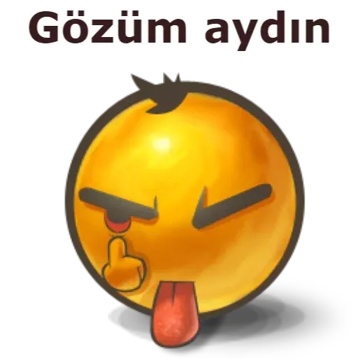 Emojilər 1 @StikerlerCOM - Sticker 12
