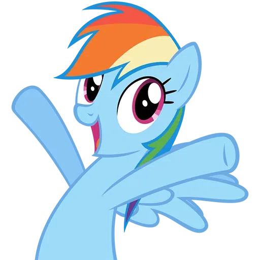 Rainbow Dash - Sticker 24