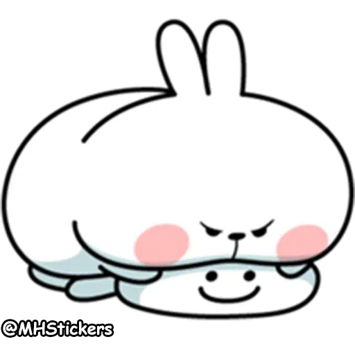 plump rabbit - Sticker 10