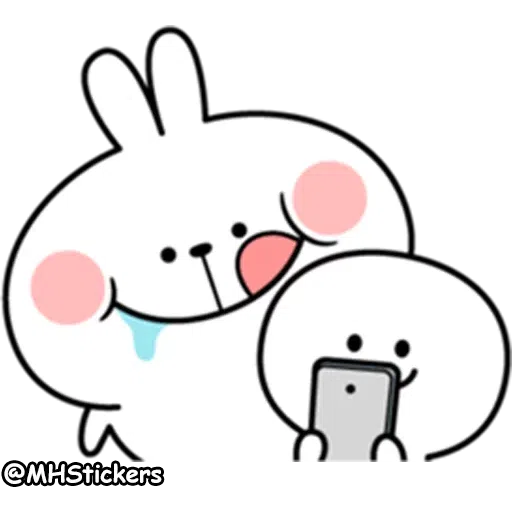 plump rabbit - Sticker 9