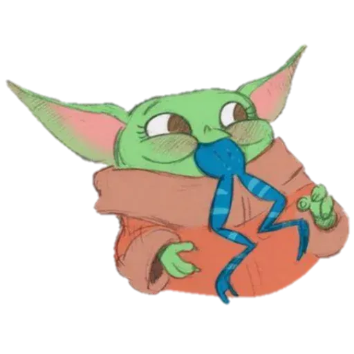 Baby Yoda by @ProjectEva - Sticker 12