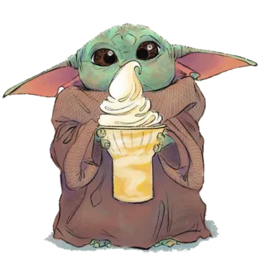 Baby Yoda by @ProjectEva - Sticker 15