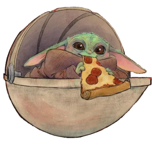 Baby Yoda by @ProjectEva - Sticker 17