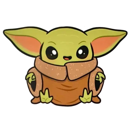 Baby Yoda by @ProjectEva - Sticker 20