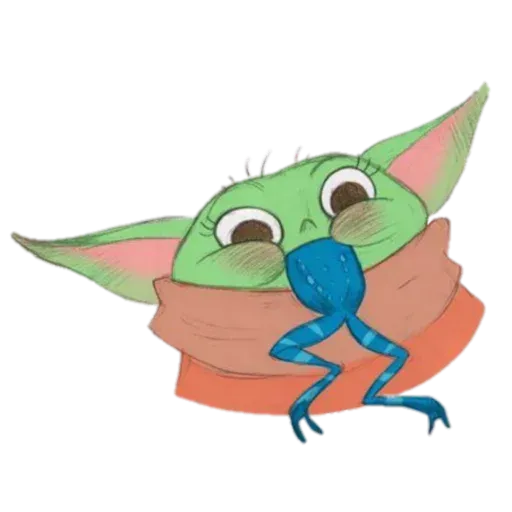 Baby Yoda by @ProjectEva - Sticker 11