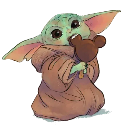 Baby Yoda by @ProjectEva - Sticker 16