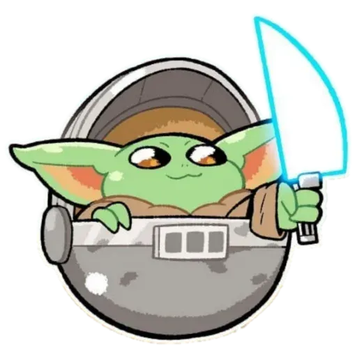 Baby Yoda by @ProjectEva - Sticker 24