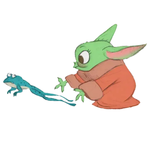 Baby Yoda by @ProjectEva - Sticker 10