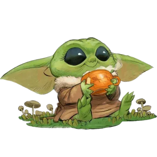 Baby Yoda by @ProjectEva - Sticker 22