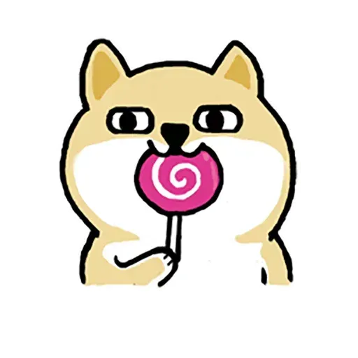 Fat Shiba 1 - Sticker 22