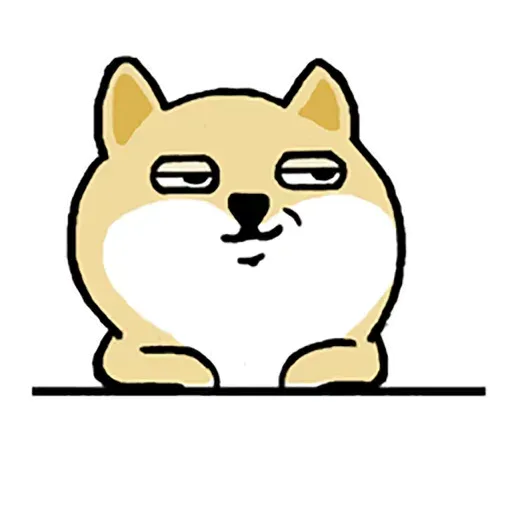 Fat Shiba 1 - Sticker 20