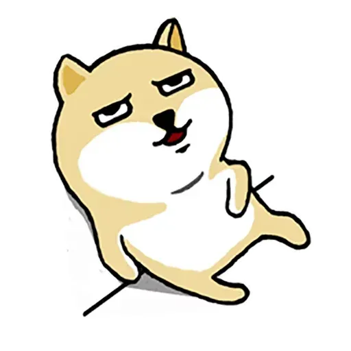 Fat Shiba 1 - Sticker 29