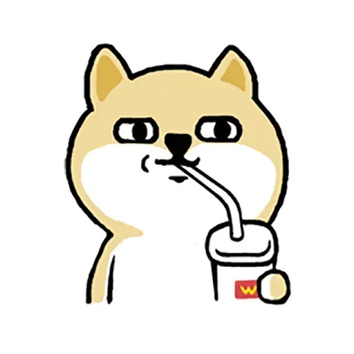 Fat Shiba 1 - Sticker 30