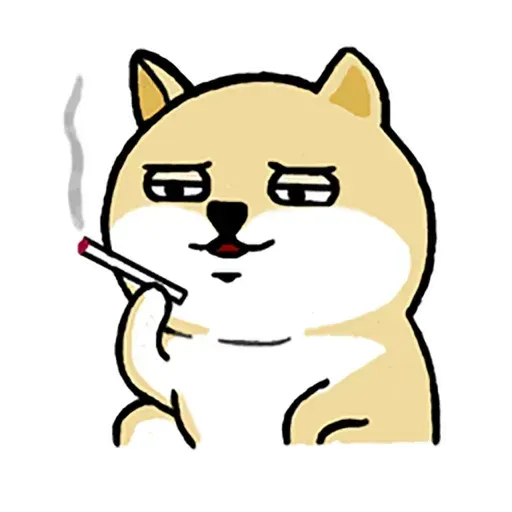 Fat Shiba 1 - Sticker 28