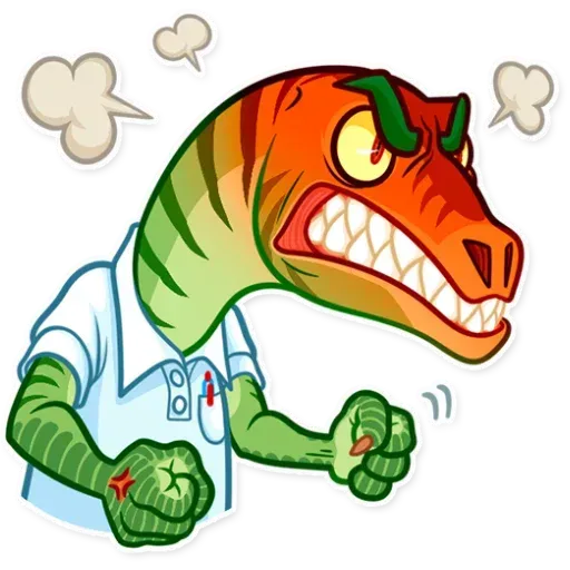 Velocirraptor - Sticker 22