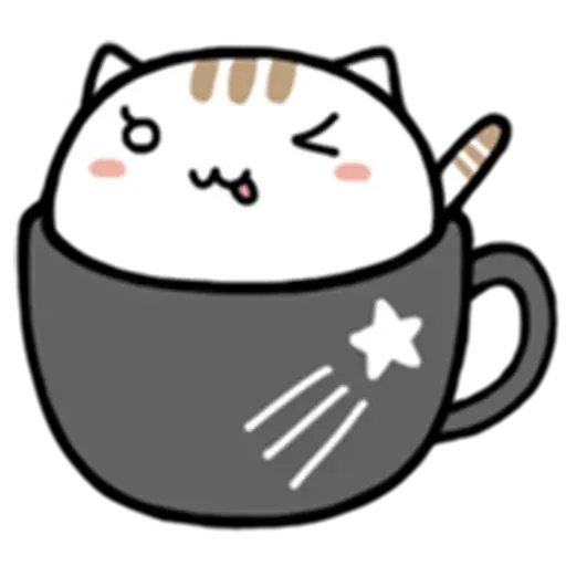 Cafe Cup - Sticker 18